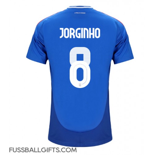 Italien Jorginho Frello #8 Fußballbekleidung Heimtrikot EM 2024 Kurzarm